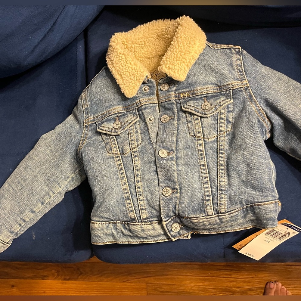Ralph Lauren Kids' Denim Jacket - Light Blue